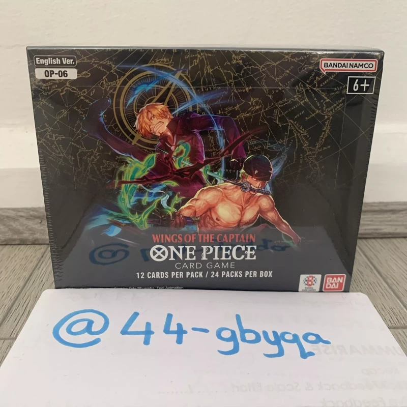 ワンピース OP-06 キャプテンの翼⚡️ シールブースターボックス 迅速発送 GSP