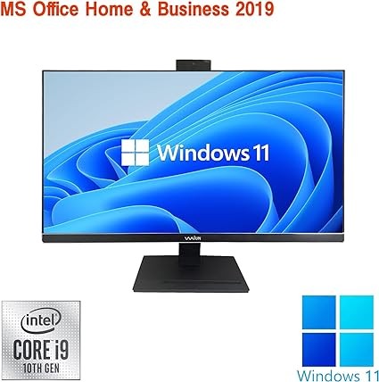XS2727 inch IPS Full HD  Win 11 Pro  MS Office H&B 2019  Core i9-10885H  WEB Camera Wifi  Bluetooth  HDMI  Wake On Lan  Adjustable Angle (Up & Down  Left  Right  Left & Right)