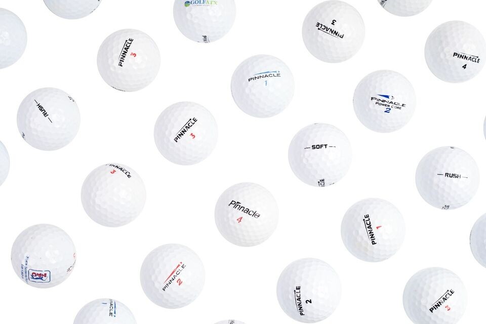AAA - AAAAA Mint Grade Used Golf Balls Recycled Bulk Cheap Assorted Brands