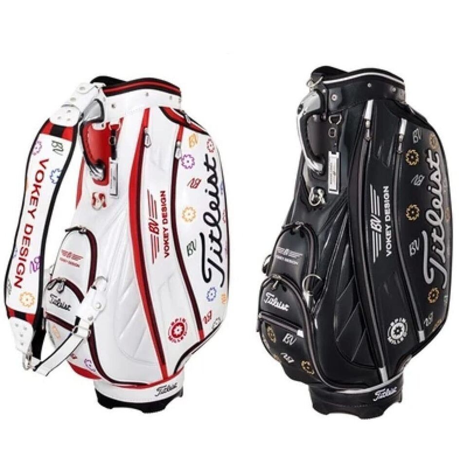 Titleist Vokey Design Limited golf Caddy bag 9.5 Type Condition New Japan White